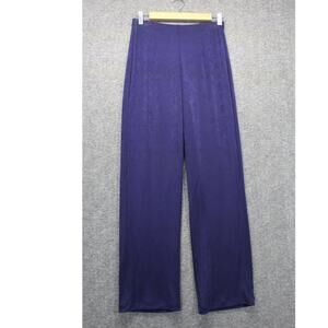 Chico's 0 Travelers Slinky Pants Purple US Small